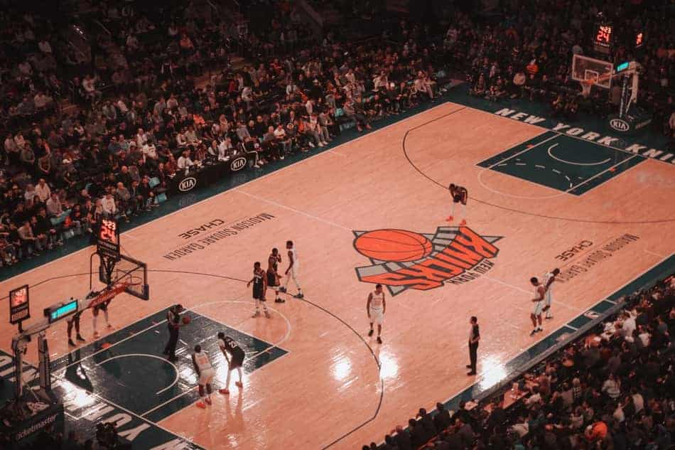 pictures of a nba basketball court