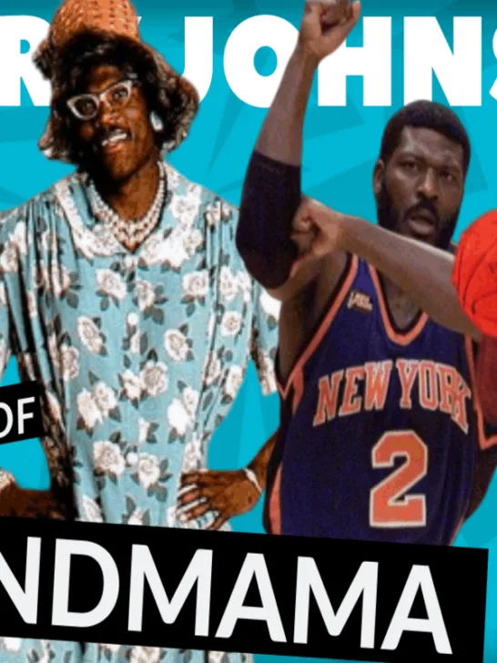 Larry johnson thumbnail grandmama and pictures of his playing career from different teams.